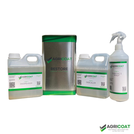 AGRICOAT RESTORE - 3x Tractor Restore Kit